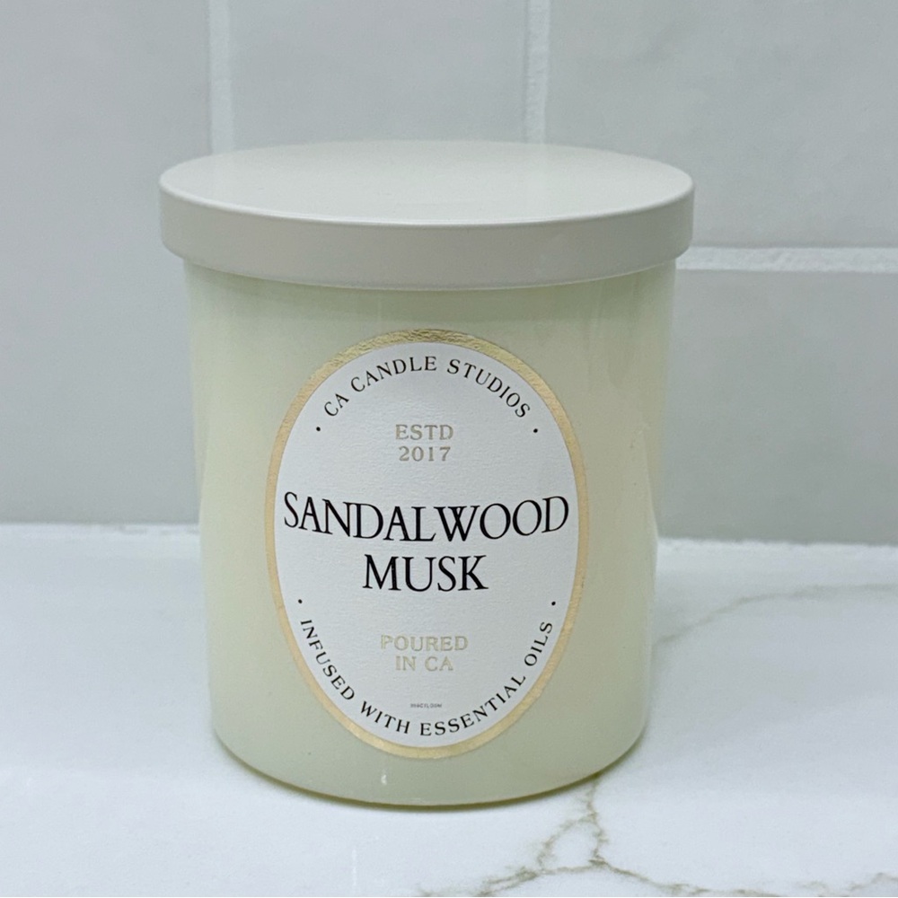 Sandalwood Musk Cream Candle